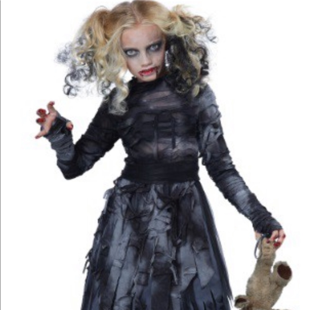 Girl’s Zombie Dress Costume